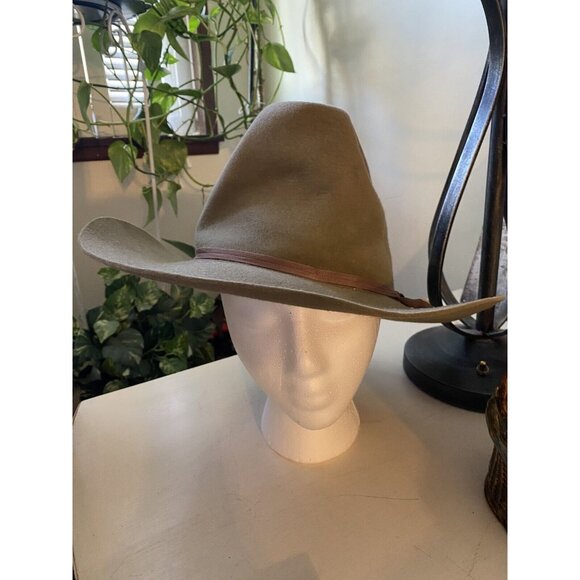 VTG CALIFORNIA 5XXXXX BEAVER QUALITY WATER REPELLENT COWBOY WESTERN SELF CONFORM - Picture 2 of 13